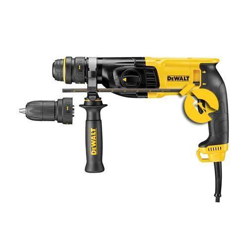 Перфоратор DeWalt SDS-Plus 800Вт 2.8Дж 0-5540уд/хв 0-1500об/хв 3 режими кейс 3кг