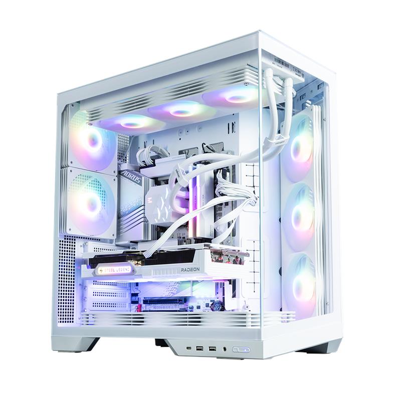 Корпус Zalman D50 без БЖ, 2xUSB3.0, 1xUSBType-C, 1x360мм, 2x120мм ARGB, VGA 415мм, LCS ready, TG Side/Front Panels, ATX, білий
