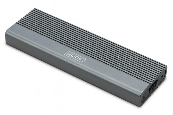 Адаптер DIGITUS M.2 NVMe SSD, 10Gbps, USB3.1 Gen2, алюмінієвий корпус