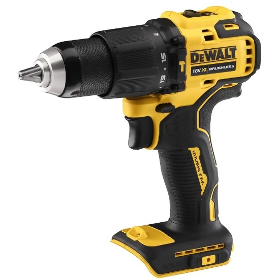 Дриль-шурупокрут ударний DeWalt XR Li-Ion 18В 65Нм 450-1650об/хв патрон 13мм 1.2кг без АКБ та ЗП