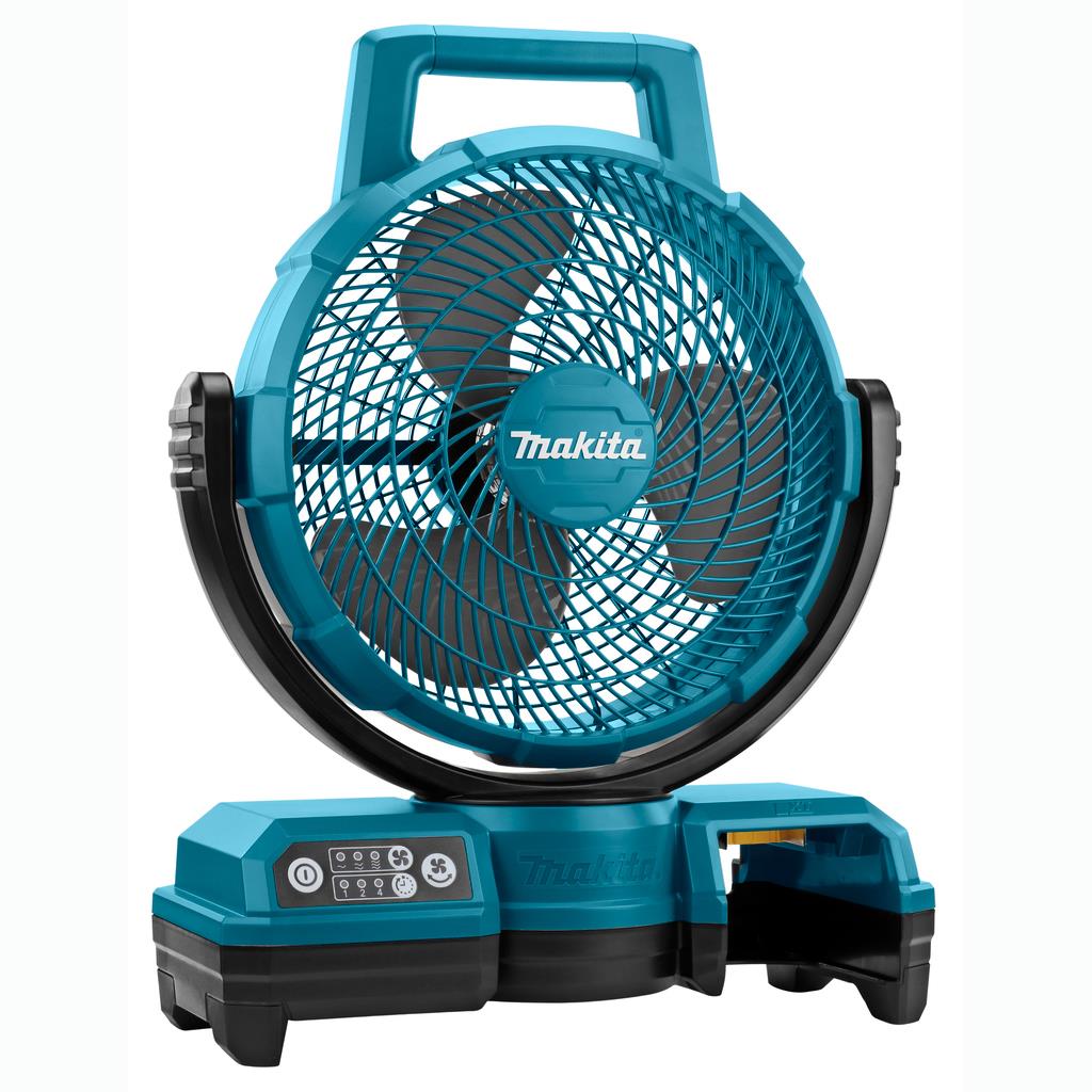 Вентилятор акумуляторний та мережевий Makita DCF203Z 14.4-18В 220В 3 швидкості таймер 190м/с 1.9кг без АКБ та ЗП