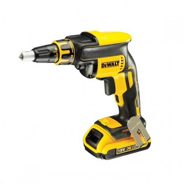 Шурупокрут акумуляторний DeWalt XR Li-Ion 18В акб 2х2А·год 30Нм 4400об/хв кейс ЗП 1.08кг