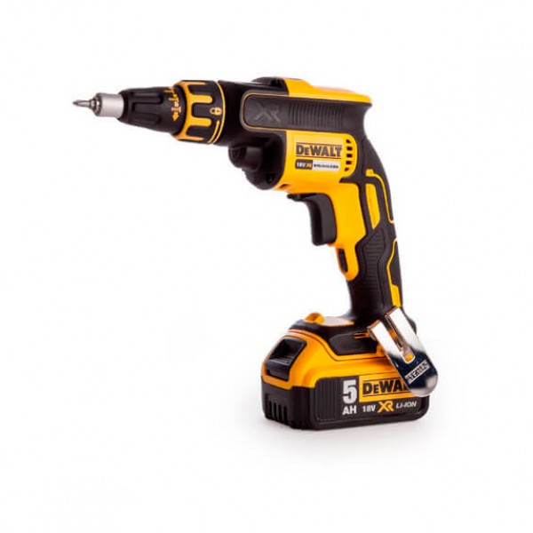 Шурупокрут акумуляторний DeWalt XR Li-Ion 18В акб 2х5А·год 30Нм 4400об/хв кейс ЗП 1.08кг