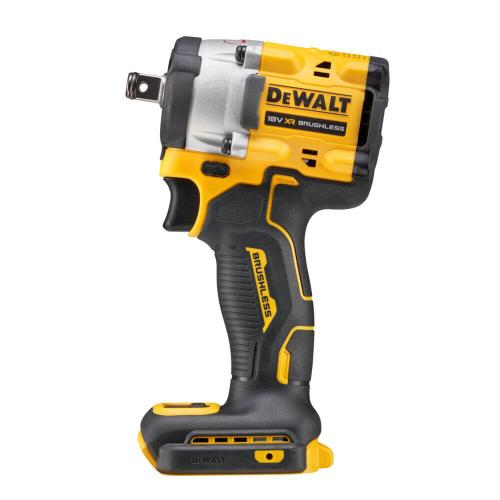Гайковерт ударний DeWalt XR Li-Ion 18В 610Нм 2500об/хв 3550уд/хв 1/2" 1.1кг без АКБ та ЗП