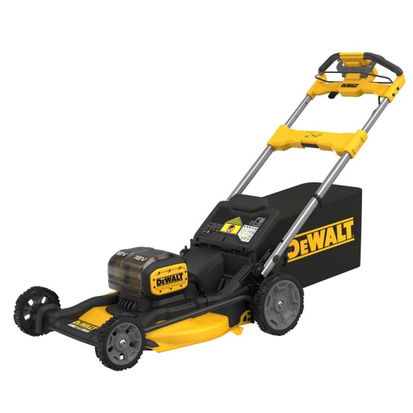 Газонокосарка акумуляторна DeWalt 2х18В акб 2х8А·год 53см 67л 25-102мм 30кг