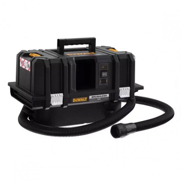 Пилосос акумуляторний DeWalt 54В XR FLEXVOLT Li-lon контейнер 11л 1482л/хв 7.5кг без АКБ та ЗП