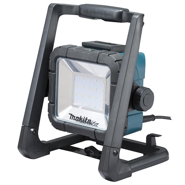 Прожектор Makita DEADML 805 акумуляторний, 14.4-18-220В, LXT, 20 LED по 10Вт, 360°, 2.3кг