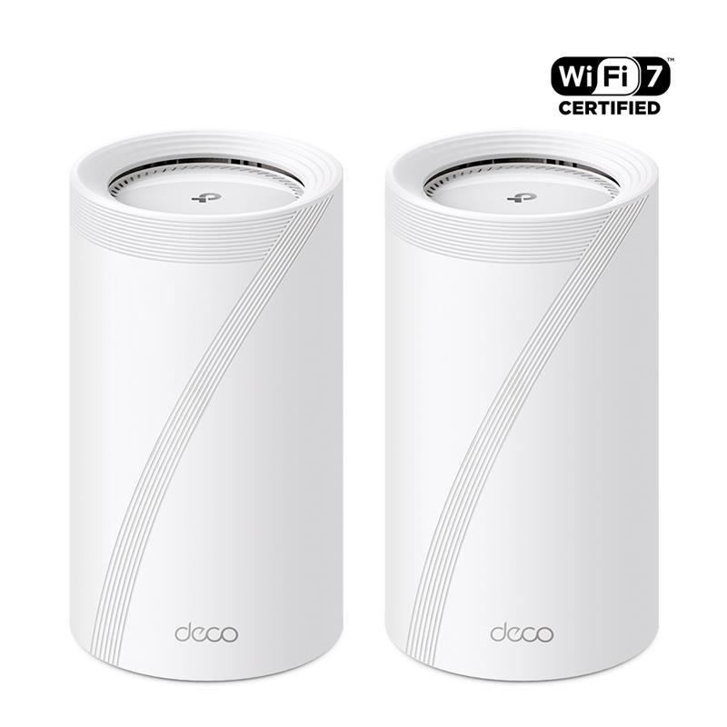 Система WiFi-Mesh TP-LINK Deco BE85 BE22000, 2x2.5GE LAN, 1x10GE WAN, 1xSFP+, 1xUSB 3.0, 2мод