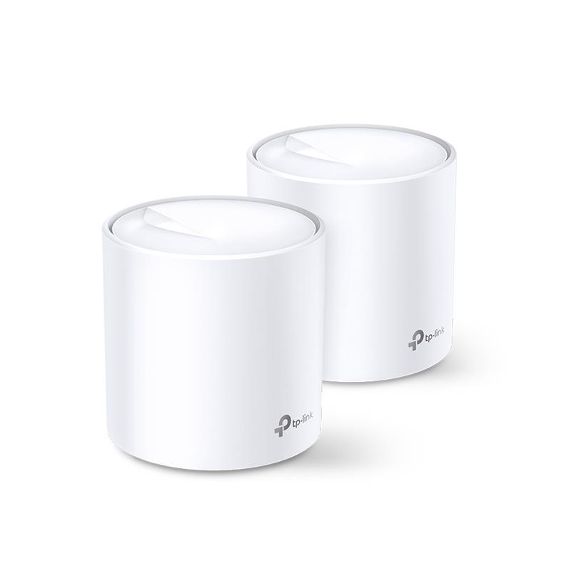 Система WiFi-Mesh TP-LINK Deco X60 AX5400, 1xGE LAN, 1xGE WAN, 2мод