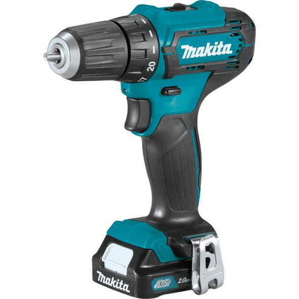 Шурупокрут-дриль акумуляторний Makita DF333DWAE 10.8В 2х2А·год 14·30Нм 0-450·0-1700об/хв 1.1кг