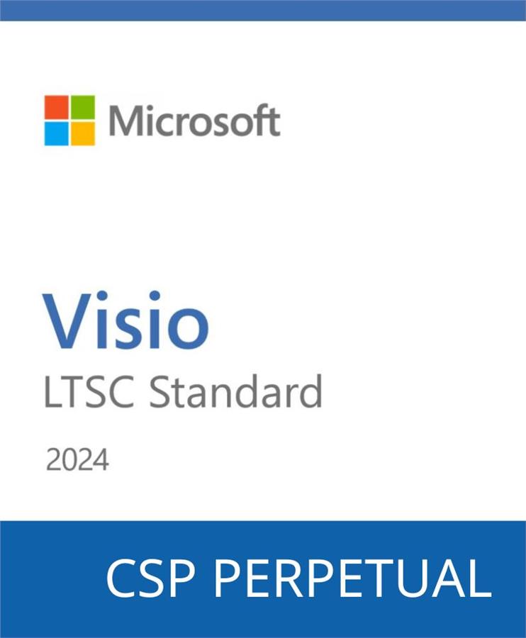 Програмний продукт Microsoft Visio LTSC Standard 2024
