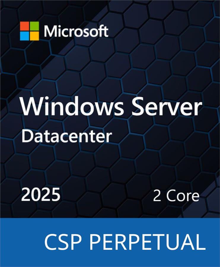 Програмний продукт Microsoft Windows Server 2025 Datacenter - 2 Core