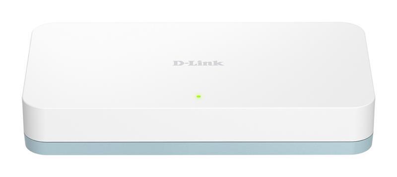 Комутатор D-Link DGS-1008D 8xGE, Некерований, корпус пластик