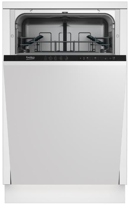 Встраиваемая посудомоечная машина Beko DIS25010 - 45 см./10 компл./5 программ/дисплей/А+