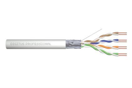 Кабель "вита пара" DIGITUS CAT 5e F-UTP, 305м, AWG 24/1, зовнішній, чорний