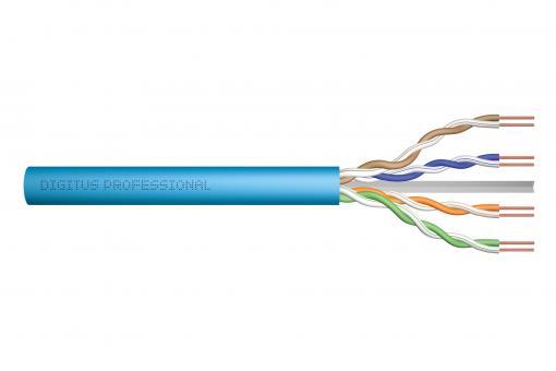 Кабель "вита пара" DIGITUS CAT 6A U-UTP, 500м, AWG 23/1, LSZH, блакитний
