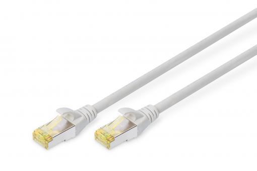 Патч-корд DIGITUS CAT 6а S-FTP, 20м, AWG 26/7, Cu, LSZH, сірий