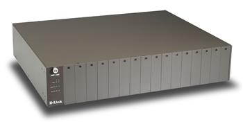 Шасі D-Link DMC-1000 на 16 медiаконвертерiв