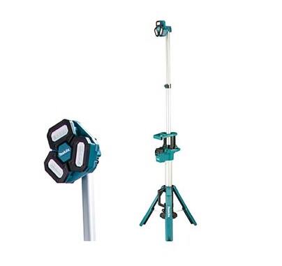 Прожектор акумуляторний наштативі Makita DML814, 18 В, Li-ion, 27Вт х12шт, 900/1700/3000Люмен, 7.4кг