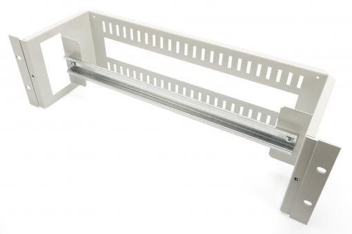 Кронштейн DIGITUS 19" 3U DIN Rail Holder, RAL 7035