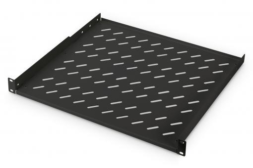 Полиця DIGITUS 19", 1U, консольна, 400мм, чорна