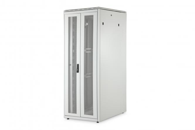 Шафа DIGITUS 19", 42U, Unique Server-N, подвійні перфоровані двері, 800x1000 мм, 800кг максимально, сіра