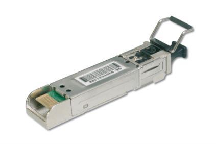 Модуль DIGITUS Industrial 1.25 Gbps SFP, 550m, MM, LC Duplex, 1000Base-SX, 850nm