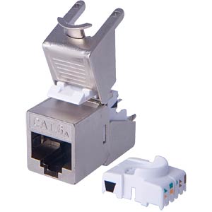 Модуль DIGITUS Keystone САТ 6А RJ45, STP, упаковка 24шт.