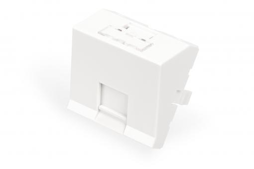 Внутрішня вставка DIGITUS 45х45 1х Keystone, angled