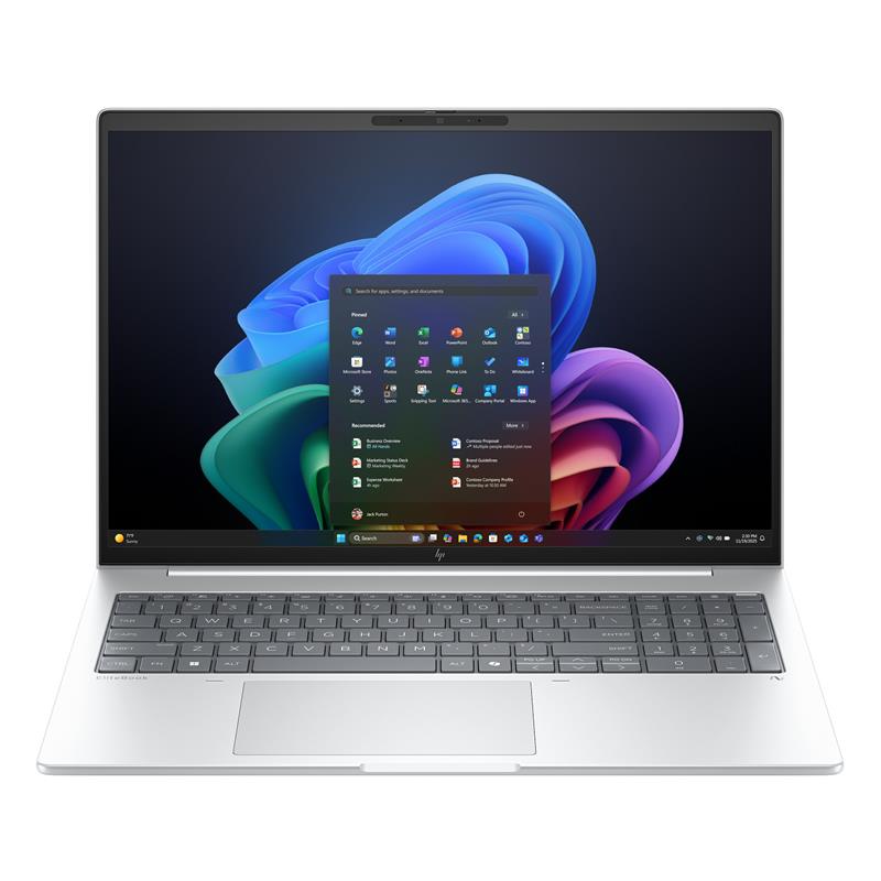 Ноутбук HP EliteBook 8-G1i 16" WUXGA AG, Intel U7-258V, 32GB, F512GB, UMA, Win11P, сріблястий