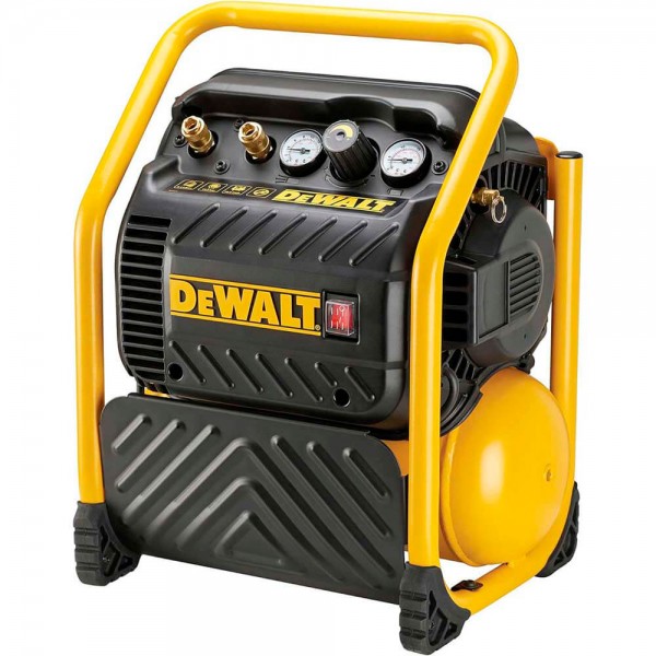 Компресор повітряний DeWalt, безолійний, 1100Вт, 9.4л, 119л/хв, 13.8бар, поршневий, 18.3кг