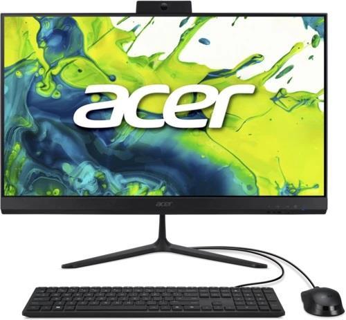 Комп'ютер персональний моноблок Acer Aspire C24-2G 23.8" FHD, AMD R5-7430U, 16GB, F512GB, UMA, WiFi, кл+м, Lin, чорний