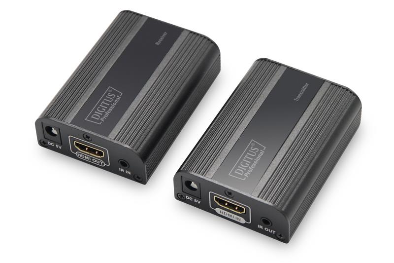Набір подовжувачів DIGITUS HDMI 2.0, UHD 4K/60 Гц, CAT6 або вище, 70 м