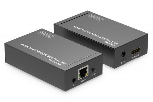 Набір IP-відеоподовжувачів DIGITUS HDMI, Full HD, 1080p, один до багатьох, 120 м