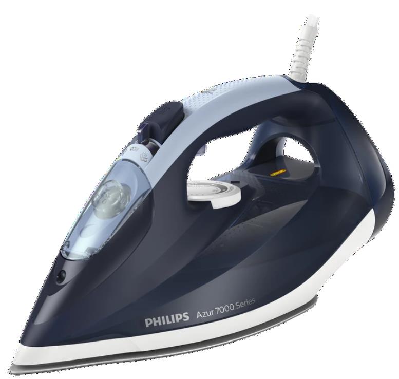 Праска Philips 7000 Series, 2800Вт, 300мл, паровий удар -250гр, постійна пара - 50гр, нерж. сталь, темно синій