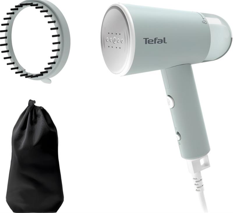 Відпарювач Tefal компактний Origin Travel, 1200Вт, 70мл, постійна пара - 20гр, металева підошв., білий