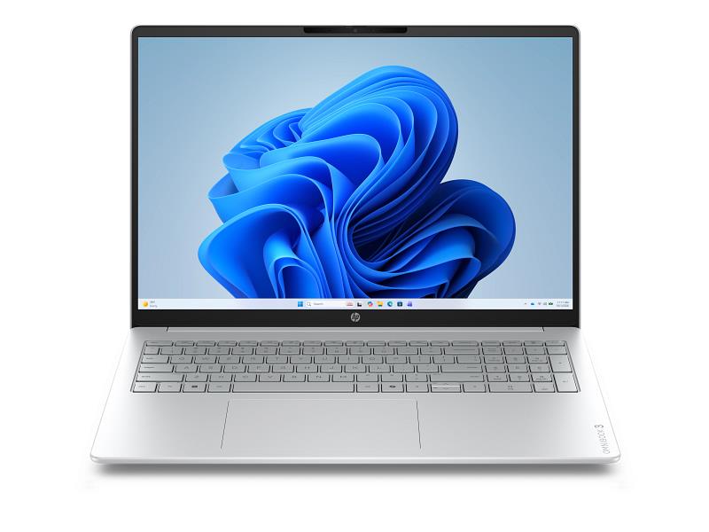Ноутбук HP OmniBook 3 AI PC 16-bw0002ua 16" WUXGA IPS AG, AMD R7 250, 16GB, F512GB, UMA, DOS, сріблястий