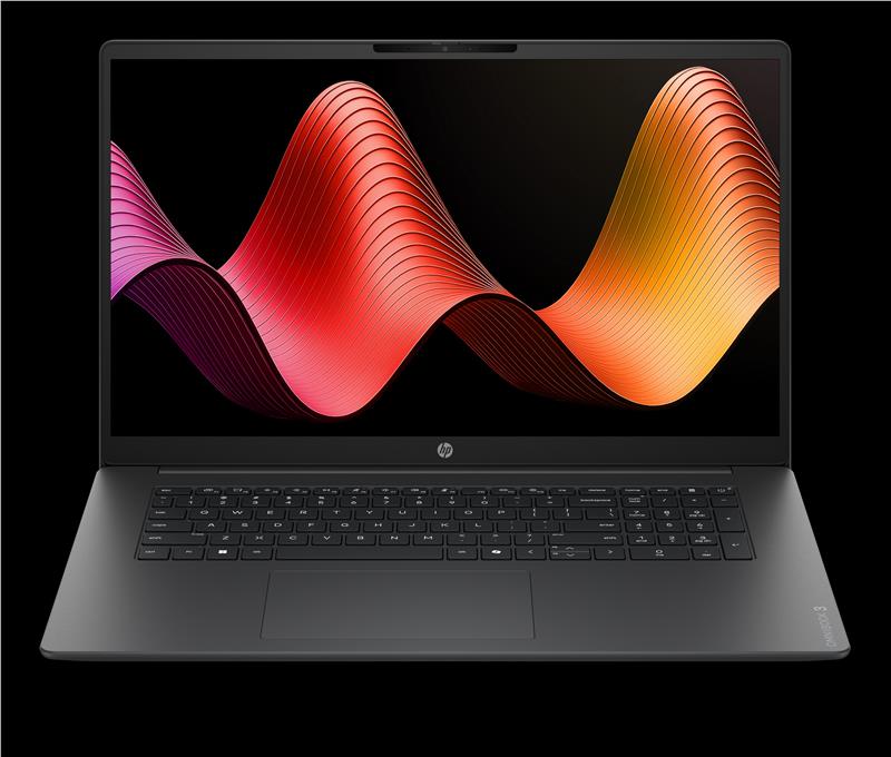 Ноутбук HP OmniBook 3 AI PC 17-dg0002ua 17.3" FHD IPS AG, Intel 5-315, 16GB, F512GB, UMA, Win11P, чорний