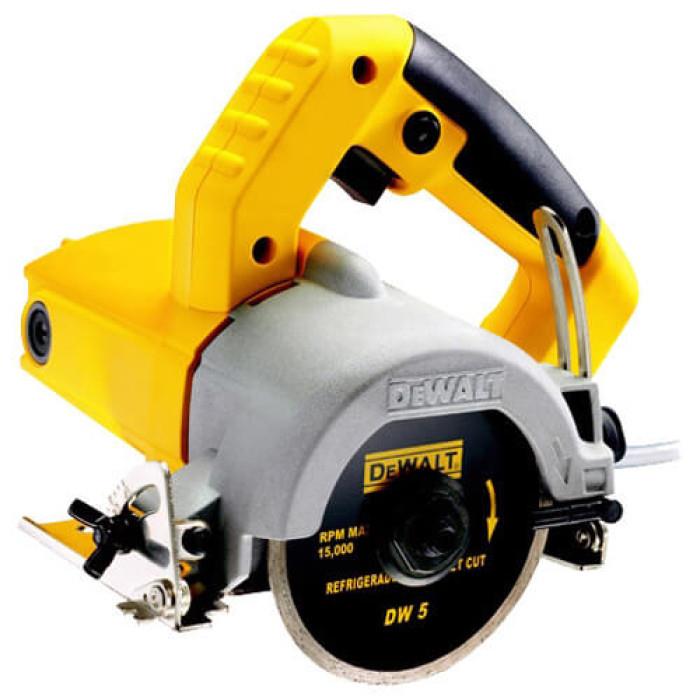 Плиткоріз електричний DeWALT 1300Вт 13000об/хв диск 110мм глибина різу 34мм 3кг без АКБ та ЗП