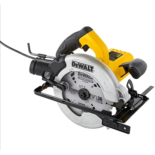 Пила дискова DeWalt 1500Вт 190мм 5500об/хв 4.0кг