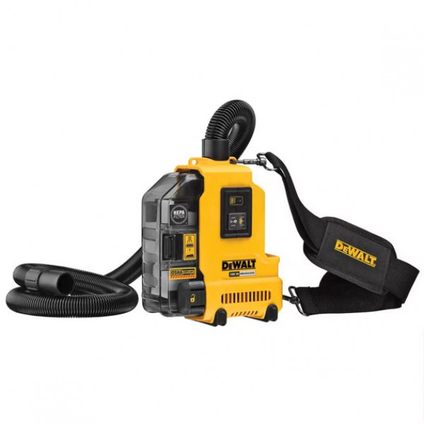 Пилосос акумуляторний DeWalt 18В XR Li-Ion контейнер 0.21л 540л/хв HEPA Filter 1.65кг без АКБ та ЗП