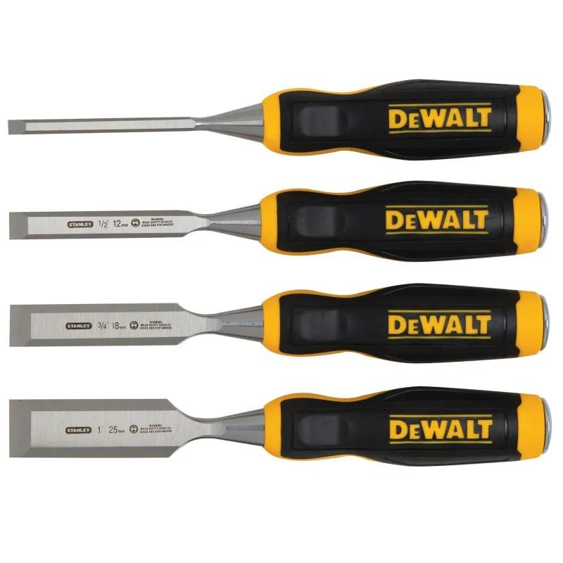 Стамеска DeWALT, 6-13-18-25мм, набір 4шт
