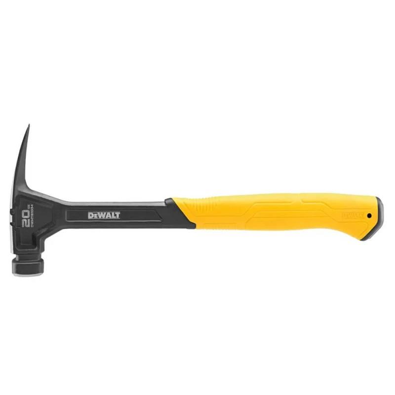 Молоток столярний DeWALT RIP-CLAW 567г 35.5см руків'я металеве гумове з прямим цвяходером