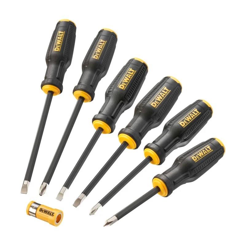 Викрутки DeWALT TOUGHSERIES MAX FIT, SL, PH, набір 6шт