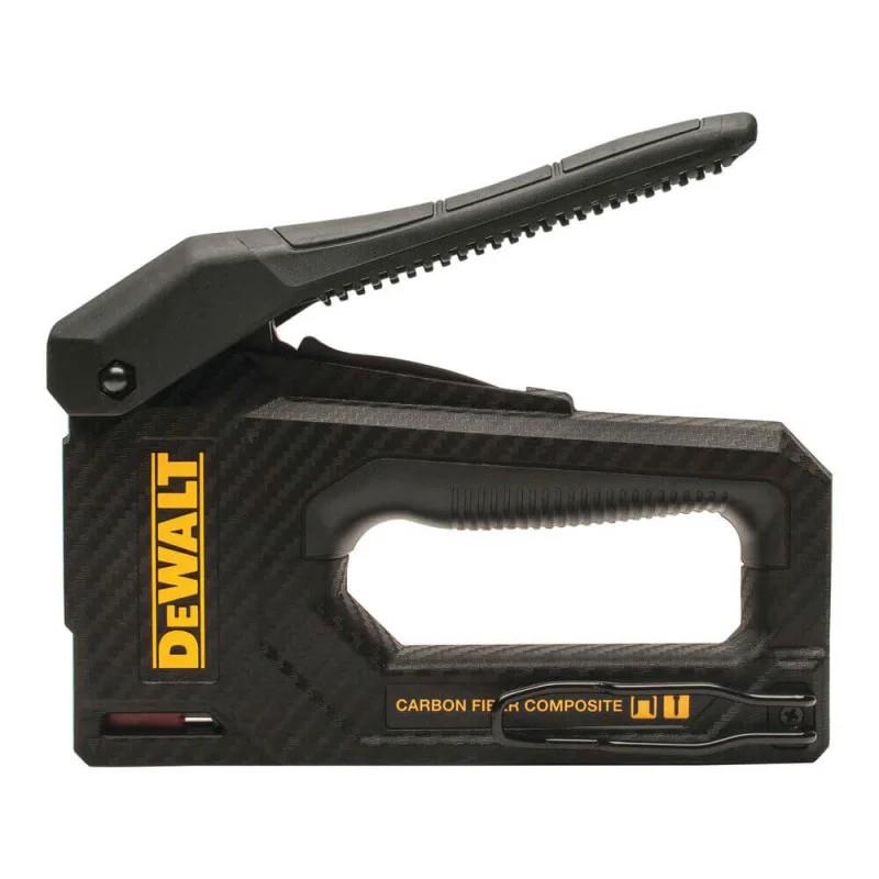 Степлер DeWALT CARBON FIBRE 6-14мм типу скоб G, 12, 15мм тип цвяхів J