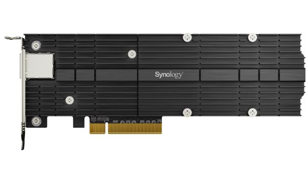 Адаптер Synology E10M20-T1 PCIe Gen.3x8 1x10GbE RJ45 + 2xM.2 NVMe