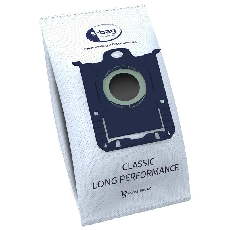 Мішки для пилососів Electrolux S-Bag Classic Long Performance синтетичні 3.5л, 4шт