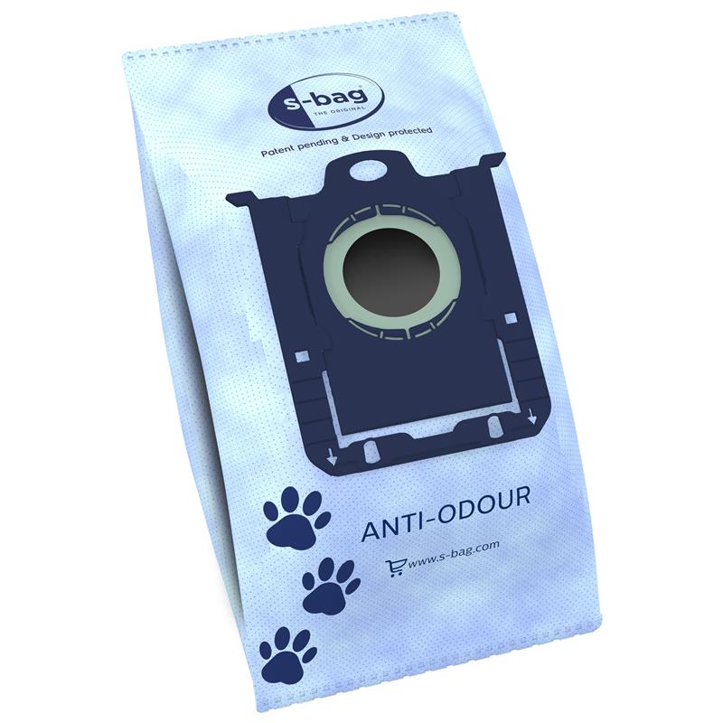 Мішки для пилососів Electrolux S-Bag Anti-Odor 3.5л, 4шт