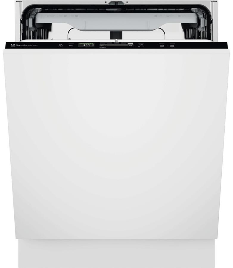 Посудомийна машина Electrolux вбудована, 13компл., В, 60см, дисплей, інвертор, 3й кошик, чорний