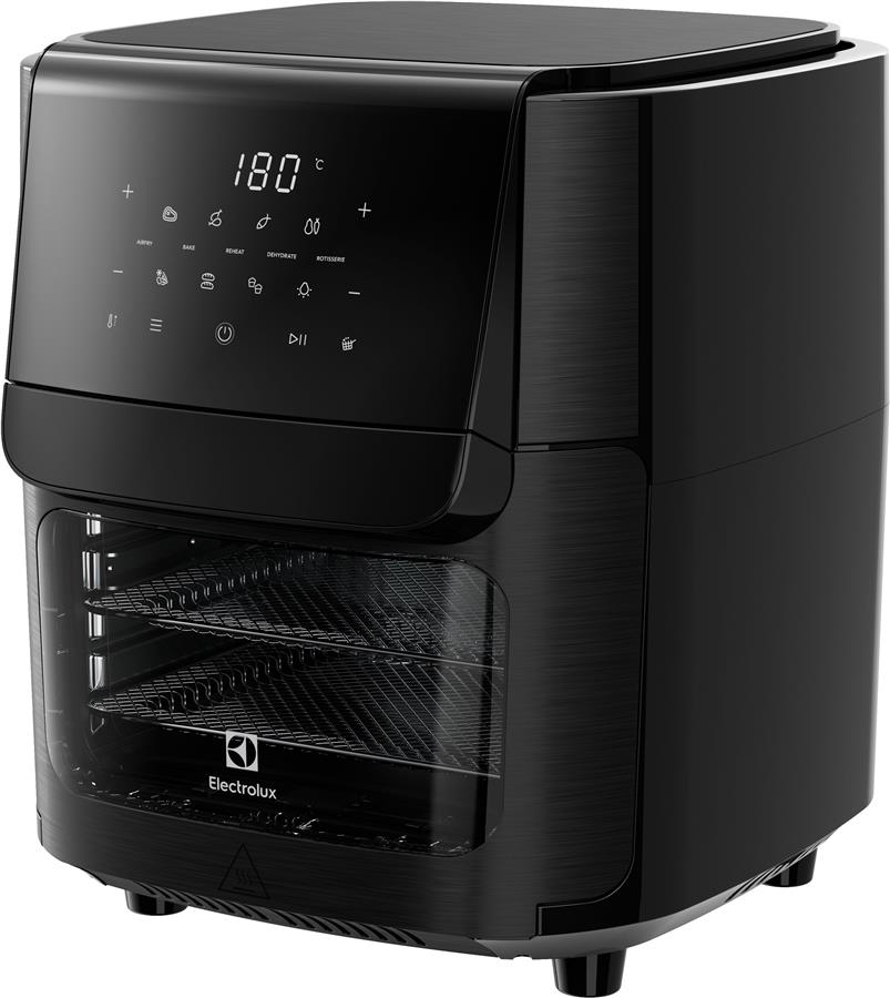 Мультипіч Electrolux 1800Вт, чаша-12л, сенсорне керування, 12 авто. програм, віконце, пластик, чорний